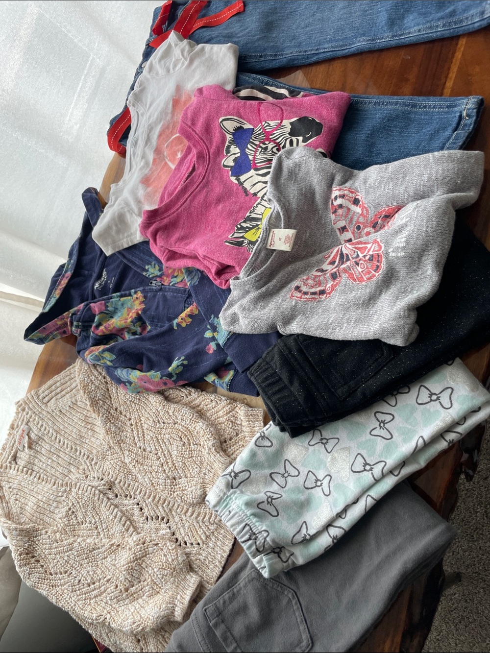 4 / 5 youth girls 9 piece lot for fall and winter